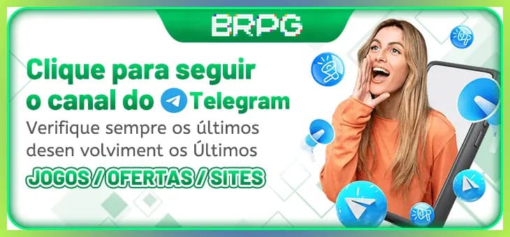 BRPG bônus — painel de promoções no aplicativo